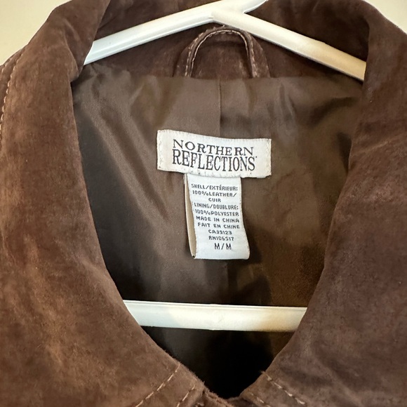 Brown Suede Jacket - Picture 5 of 6
